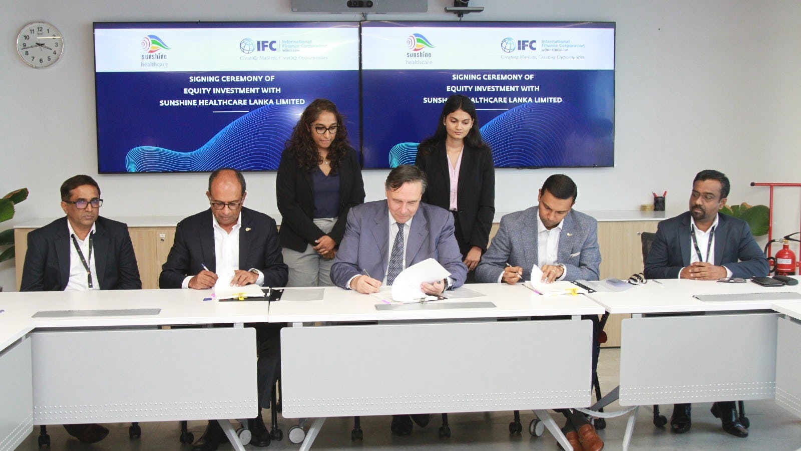 Sunshine Healthcare Lanka Ltd. agrees for investment from IFC 