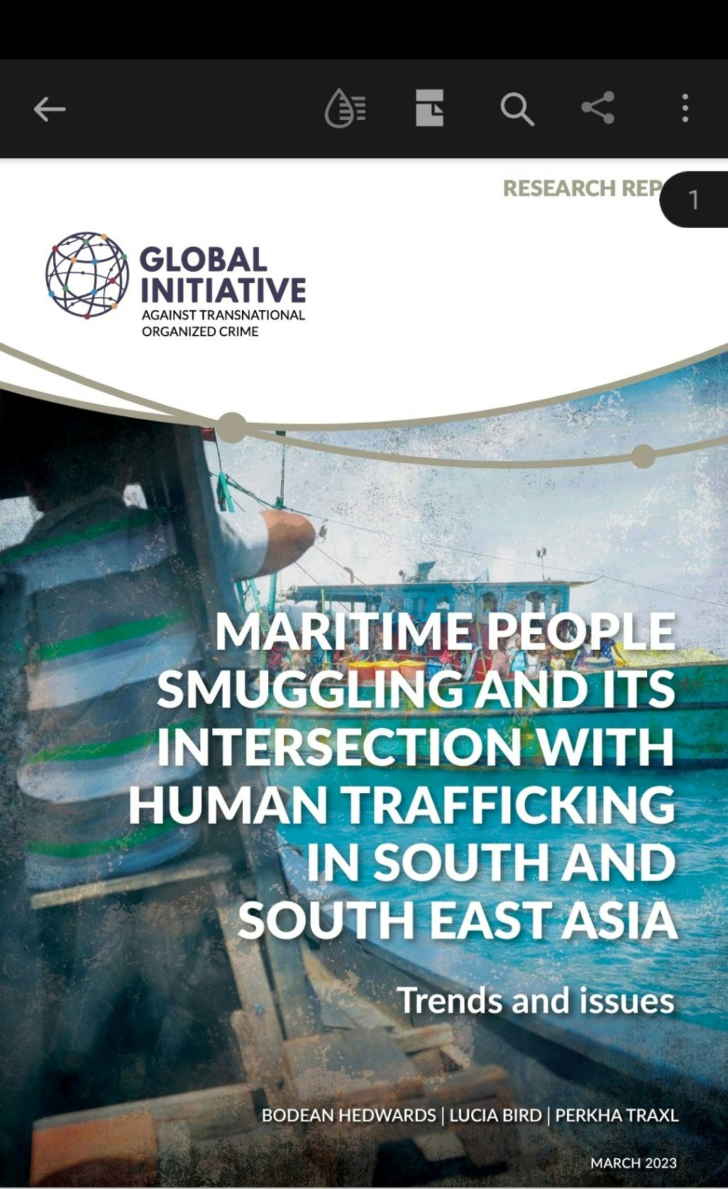 Illegal maritime migration cost 30,000 lives over four years
