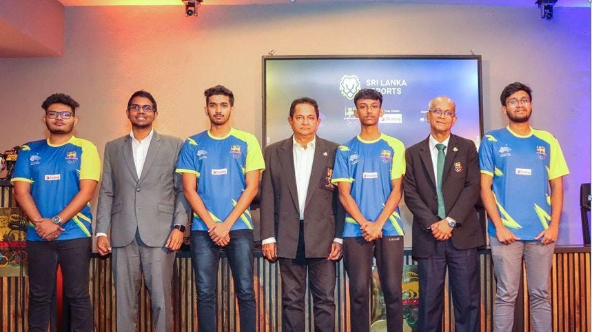 19TH ASIAN GAMES HANGZHOU, CHINA: Sri Lanka's National Esports Team eyeing Asian Games Gold
