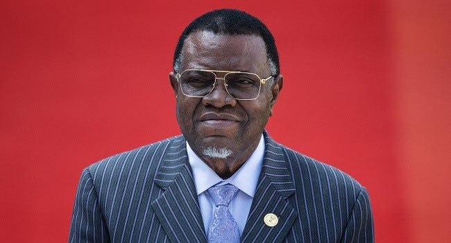 Namibia’s President Hage Geingob dies aged 82