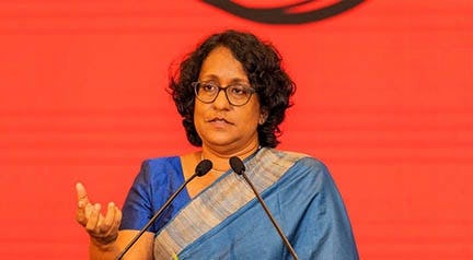 Labour law reforms: Decorative words hide the law’s reality: MP Amarasuriya