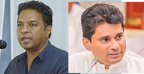 Sagara and Channa squabble over ‘MR as PM’ reports