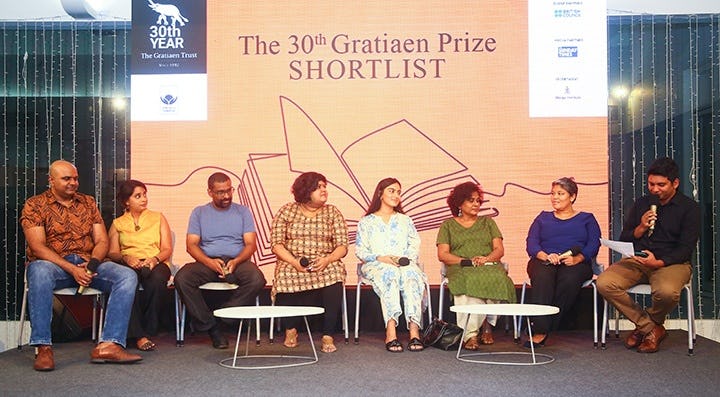 30th Gratiaen Prize shortlist announced